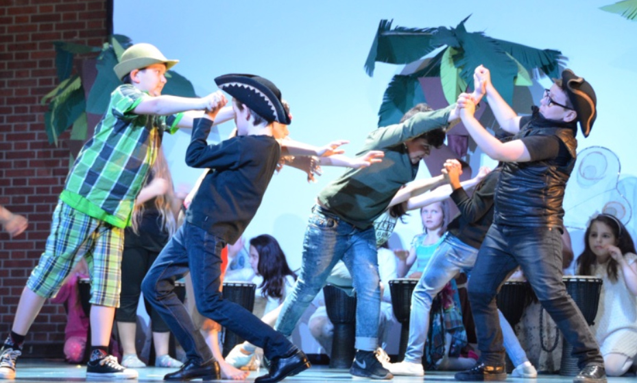 Junges Staatstheater am Gärtnerplatz/ Grundschule an der Blumenau, Foto: Ilona Herrmann