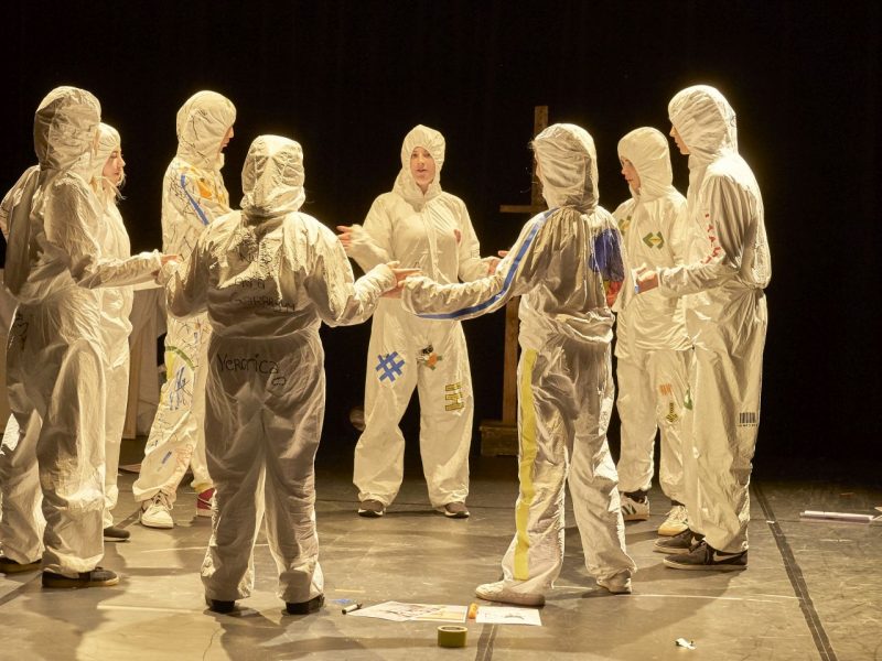 Residenztheater/JUNGES RESI/Fridtjof-Nansen-Realschule 2019, Foto: Severin Vogl