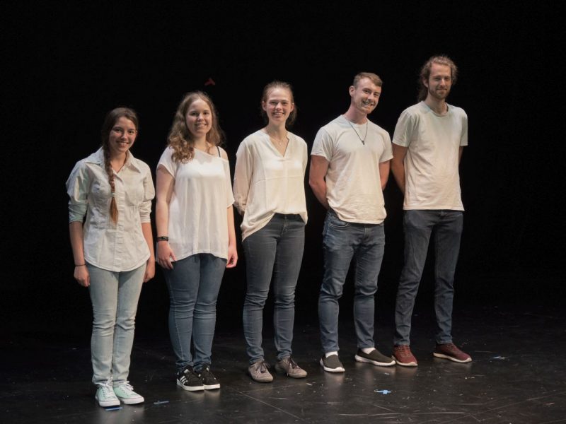 TATwort Improvisationstheater/Rainer-Werner-Fassbinder FOS 2019, Foto: Severin Vogl