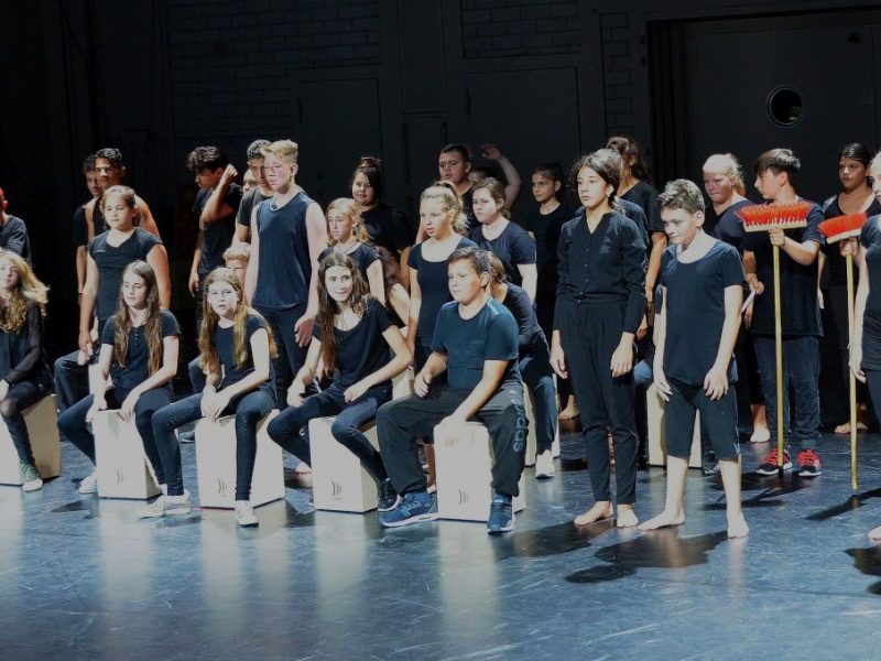 Gärtnerplatztheater/Mittelschule Walliser Straße/ Tuschteam 2017
